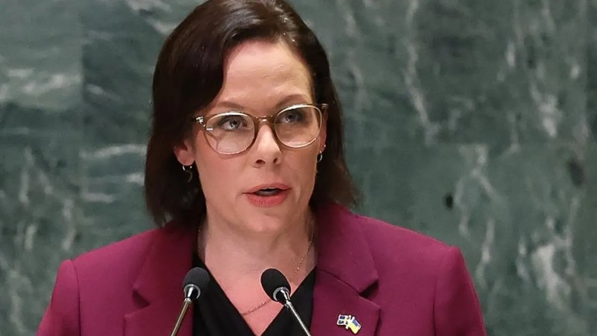 İsveç Dışişleri Bakanı’na domatesli saldırı: 3 gözaltı