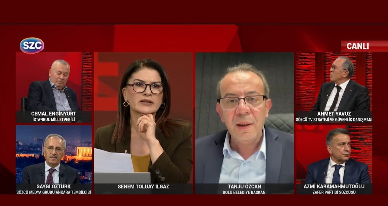Tanju Özcan Sözcü TV’de Bakan Ersoy’a yanıt verdi: ‘Savcılar bilirkişi heyetini tehdit etti’