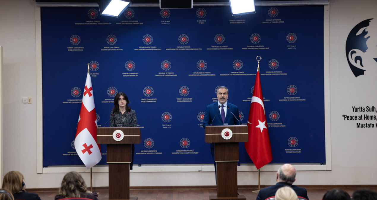 Dışişleri Bakanı Hakan Fidan, Gürcistan’da Ukrayna’daki savaşı değerlendirdi