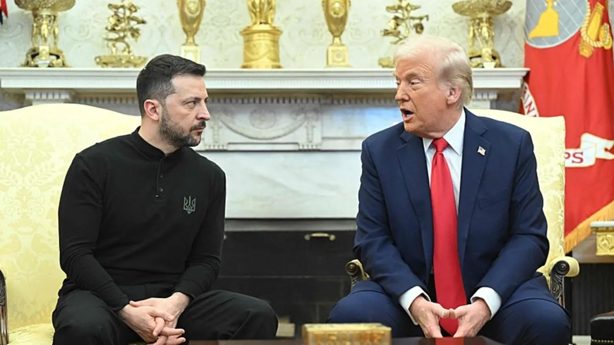 Dünya şokta! Beyaz Saray’da Trump-Zelenski kavgası: “Saygısızlık ediyorsun”