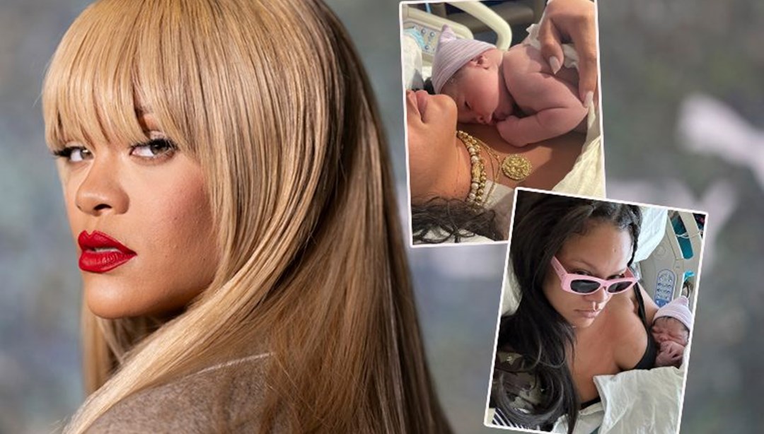 Rihanna doÄum sonrasÄ± fotoÄraflarÄ±nÄ± paylaÅtÄ±