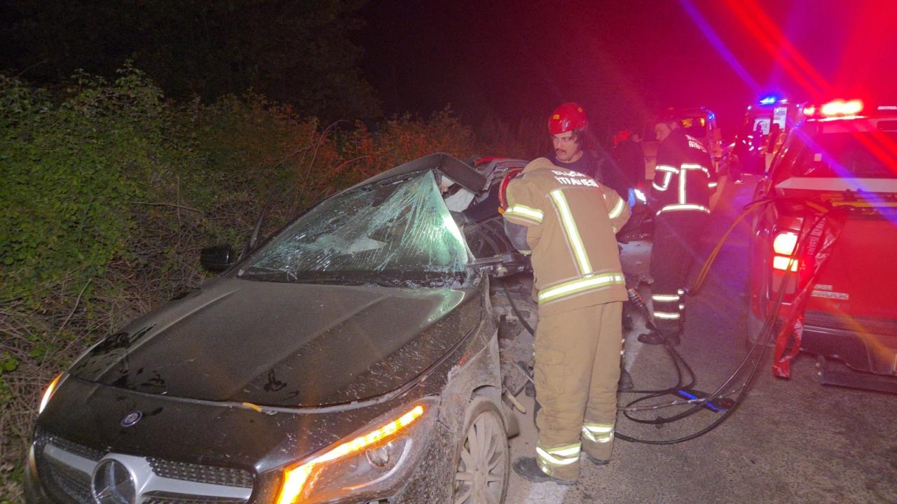 Bursa’da trafik kazasında 3 kişi öldü, 1 kişi yaralandı